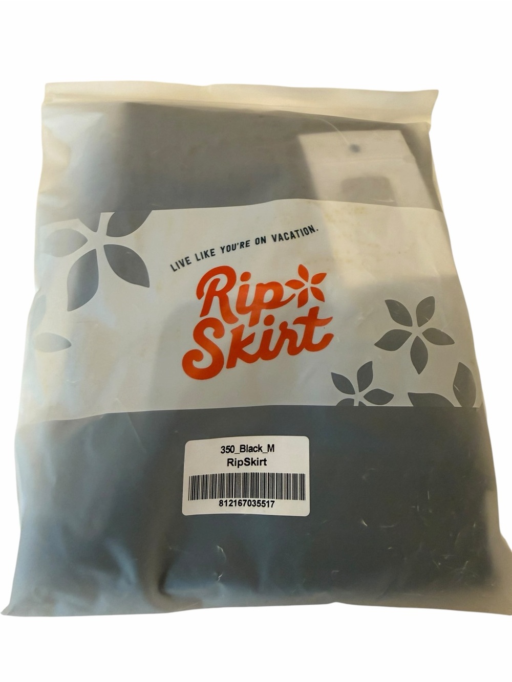 Ripskirt Hawaii Black RipSkirt Length 3 Brand New M 8-10